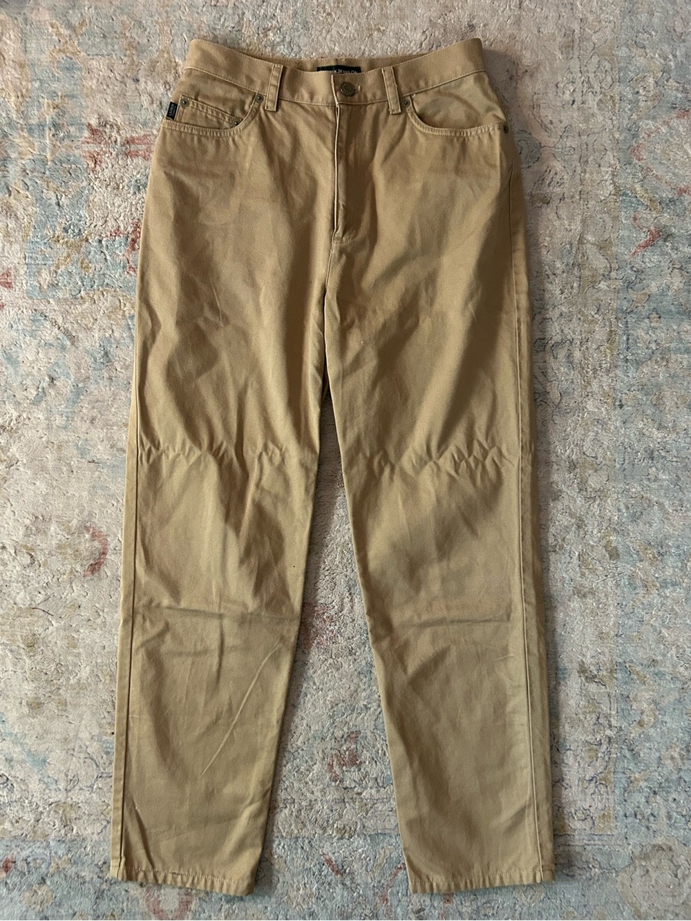 Polo by Lauren Jeans Co. Tan Straight-Leg  Jeans